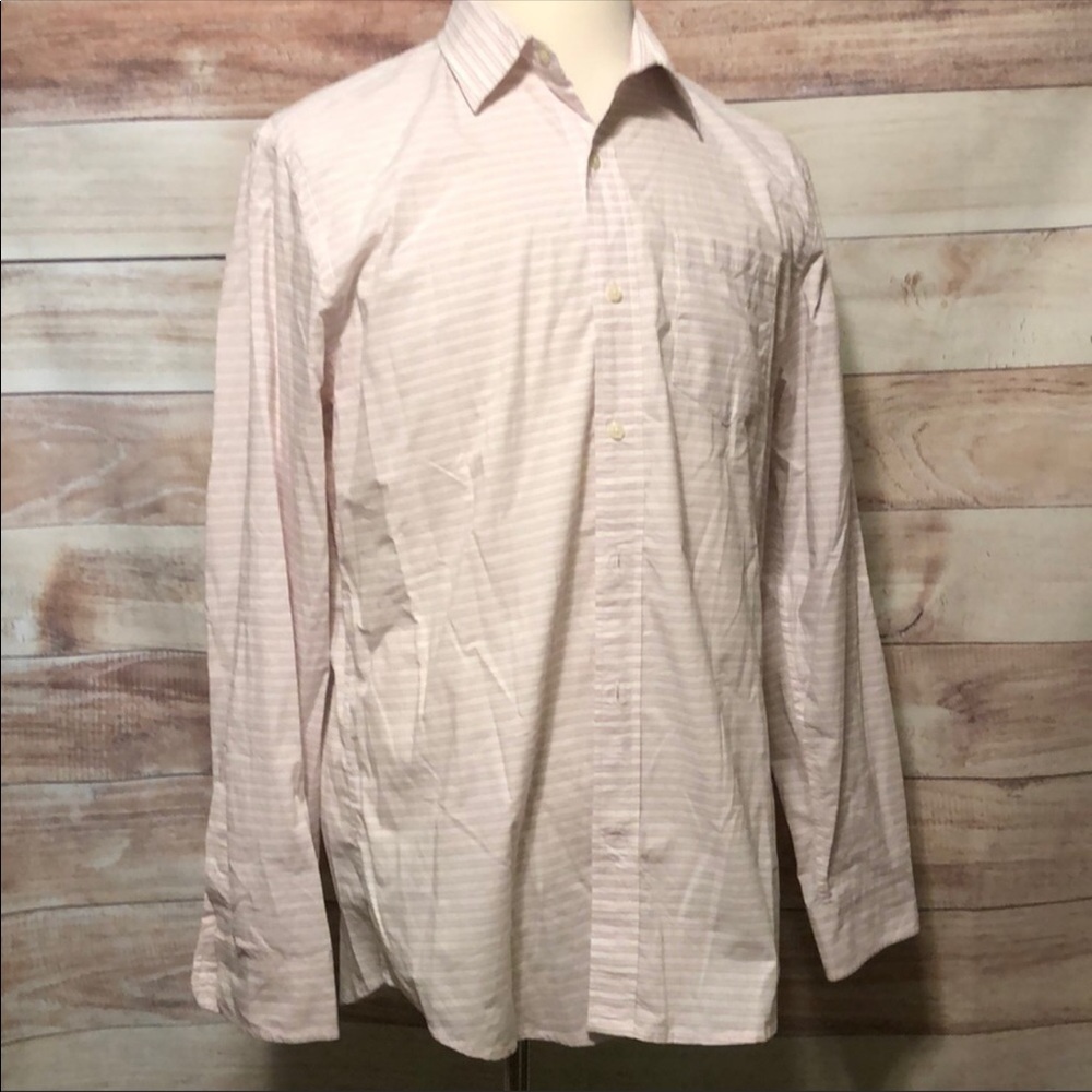 Gap Classic Fit Mens Large Multi Color Long Sleeve
